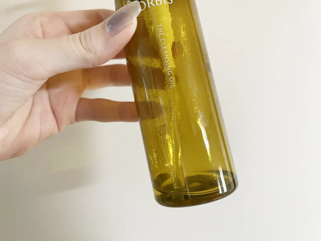 「オルビス ザ クレンジング オイル」を約2ヶ月使用して、空になったなったボトルの画像