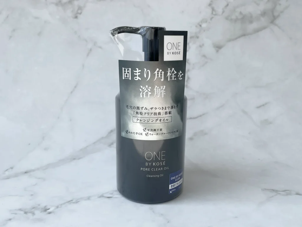 「ONE BY KOSE ポアクリア オイル」のボトルの画像