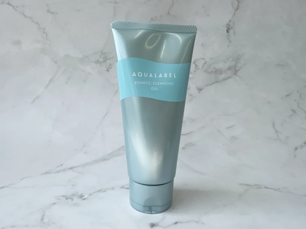 アクアレーベル エステ洗顔ジェルの容器の画像